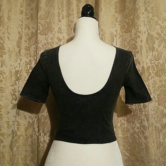 Urban Outfitters Silence + Noise Jewel Crop Top - Picture 2 of 2